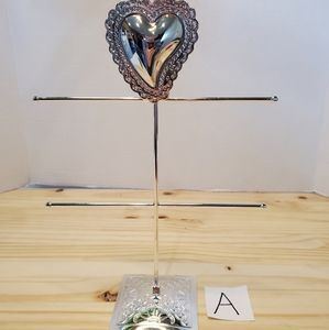 Pottery Barn Silver-Plated Jewelry Stand [A-EMP]